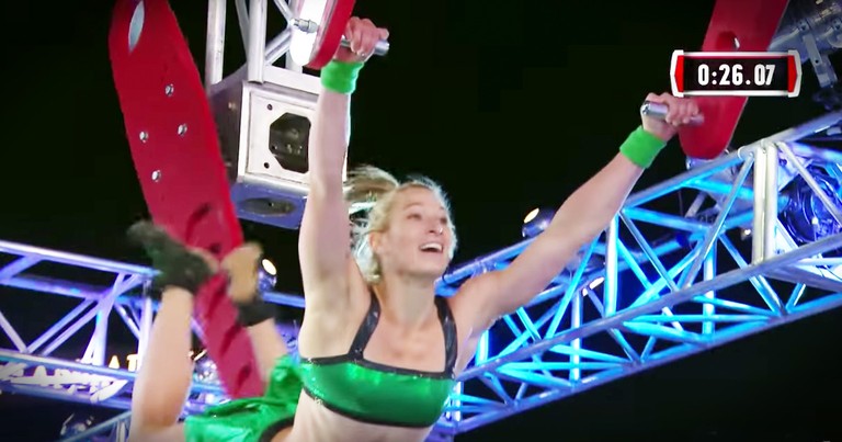 The First Woman Just Conquered Ninja Warrior, And You Wanna Watch This