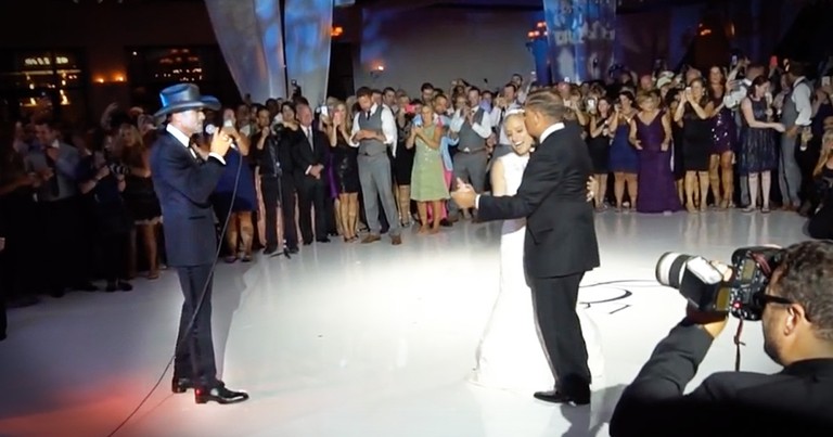 Tim McGraw Just Walked Into A Wedding To Sing 'My Little Girl' And The Bride Lost It