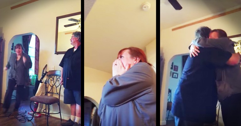 Mom Gets Tearful Surprise From The Brother She Hasn't Seen In 24 Years