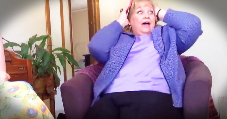 Super Excited Grandma Gets Baby Surprise On Mother's Day 