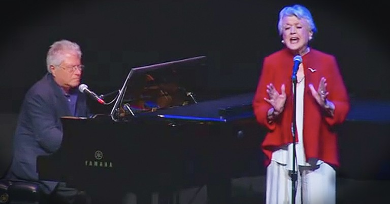 90-Year-Old Angela Lansbury Sings 'Beauty And The Beast' For 25th Anniversary