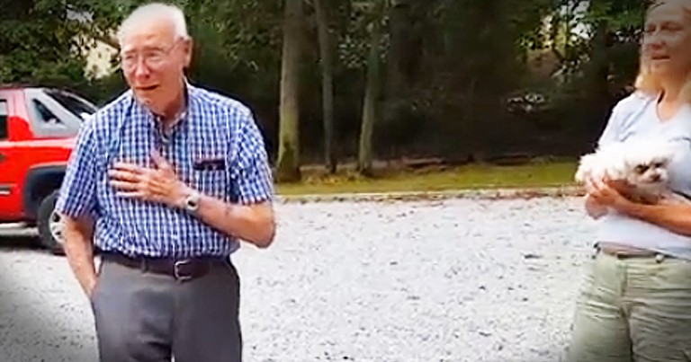 Family Surprises Grandpa With Car Of His Dreams