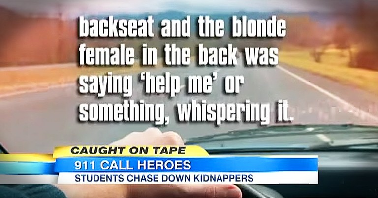 Teenagers Save Woman From Attempted Kidnapping When She Mouths 'Help Me'