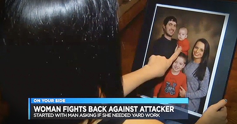Mother Fights Back Against Intruder Inside Of Her Home