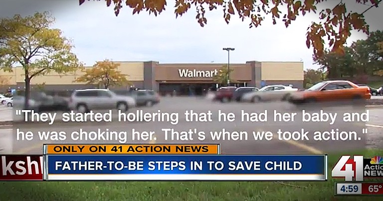 Wal-Mart Employee Stops Stranger From Choking Customer's 4-Month-Old Baby