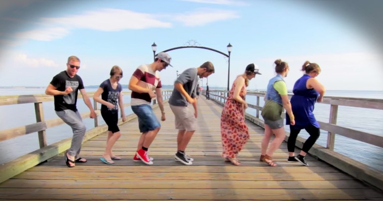 Guy Performs The Same Dance Routine With 100 People All Around The World