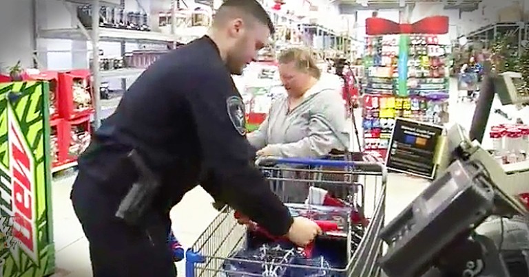 6-Year-Old Receives Presents From Police Officer And Returns The Favor Years Later