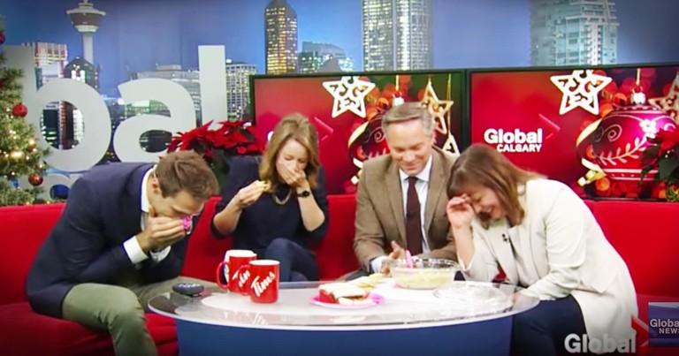 Anchor Shares Her Hilarious Holiday Baking Fail On-Air