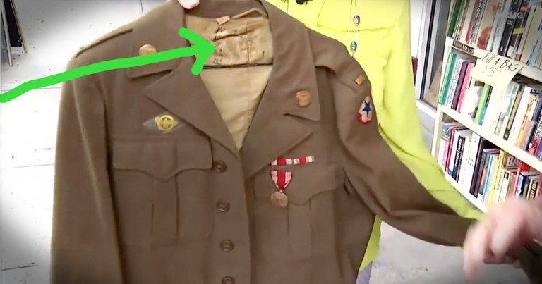 After 30 Years, Woman Notices The Wrong Name Written On Dad's WWII Jacket