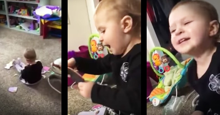 Mom Catches 2-Year-Old Daughter Adorably Singing 'Jolene'