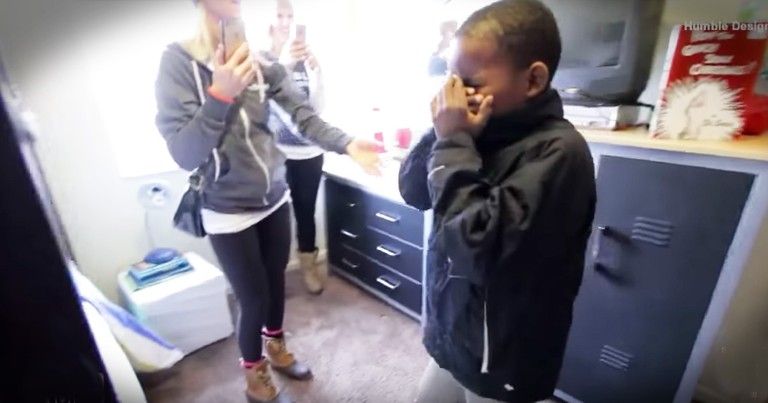 Homeless Family Surprised With A Home Of Their Own