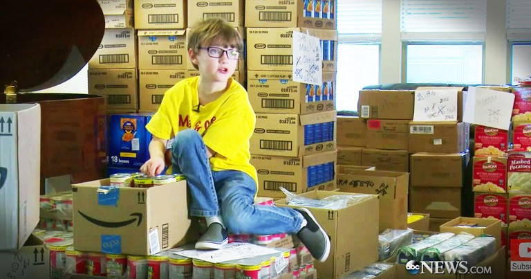 7-Year-Old Is Helping Hungry Kids In A Big Way