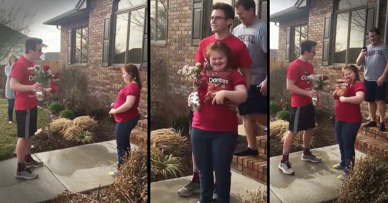 Adorably Cheesy Promposal Put The Biggest Smile On Everyone's Faces