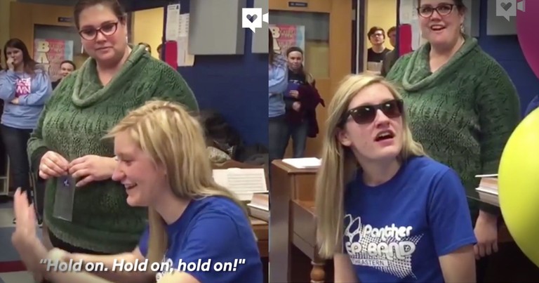 Teens Surprise Friend And Help Her See Color For The First Time In 5 Years 