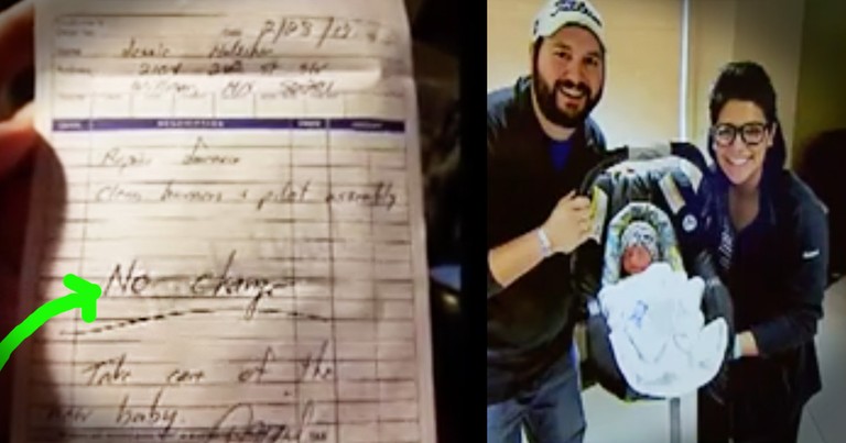 Note At The Bottom Of A Desperate Family's Bill Will Restore Your Faith In Humanity