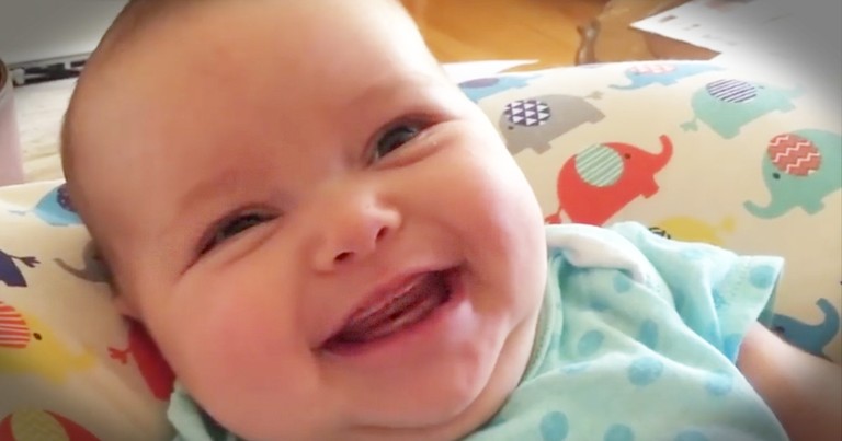 Baby Shows Sheer Joy While Her Momma Sings Hymn, 'Sweet, Sweet Spirit'