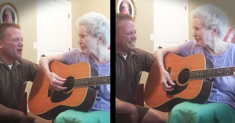 88-Year-Old Mom with Alzheimerâ€™s Lights Up When She Picks Up A Guitar 