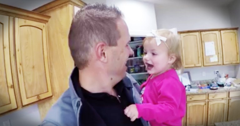 Silly Montage Of Toddler Interrupting Her Parents