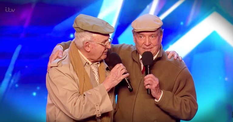 Elderly Best Friends Audition with 'You Make Me Feel So Young' 