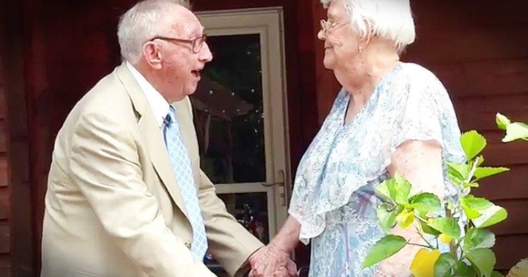 Sweet Man Serenades Wife Of 70 Years