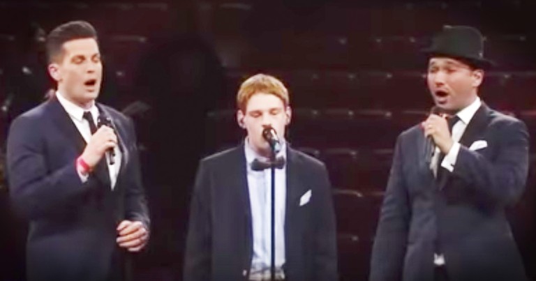 Christopher Duffley And Tenors Sing 'Time To Say Goodbye'