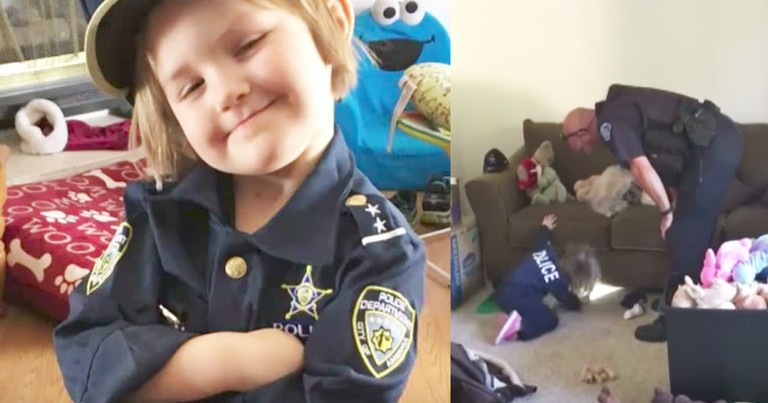 4-Year-Old Girl Calls Police For The Cutest Reason