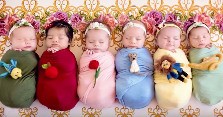 Newborns Magically Transformed Into Disney Princesses By Photographer