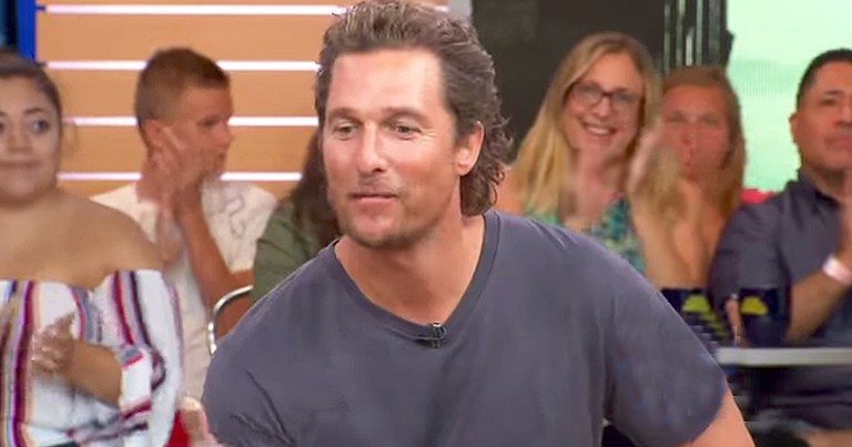 Matthew McConaughey Shares Biblical Meaning Of His Son's Name