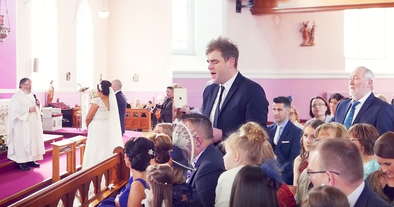 Bride Surprised With Thoughtful 'How Great Thou Art' Flash Mob