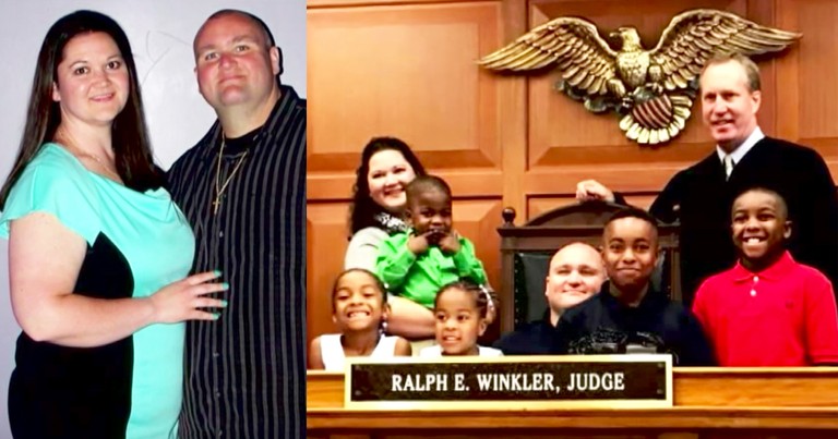 Foster Parents Selflessly Adopt Five Biological Siblings 