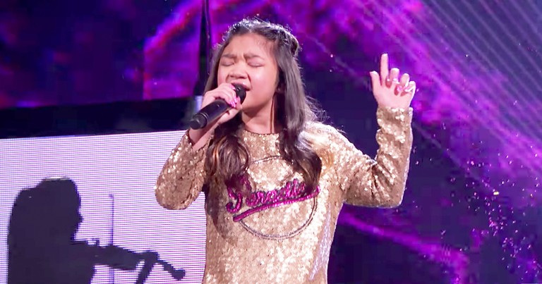 10-Year-Old Girl Performs Breathtaking Version Of 'Symphony'