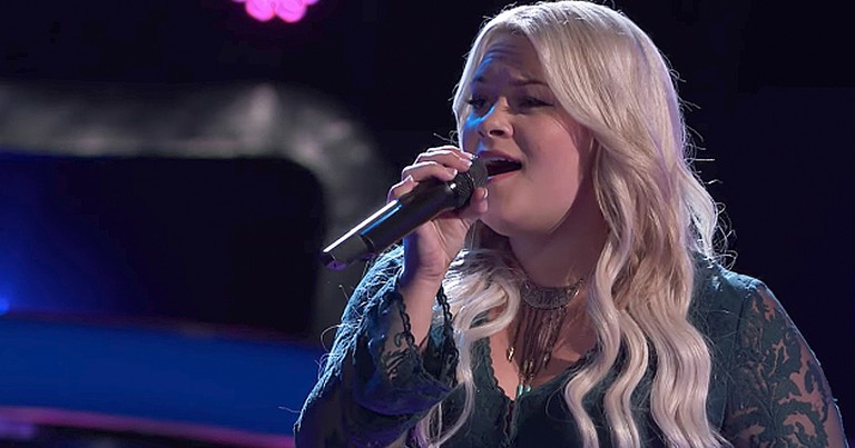 Small Town Country Girl's Singing Audition Gets Standing Ovation On The Voice