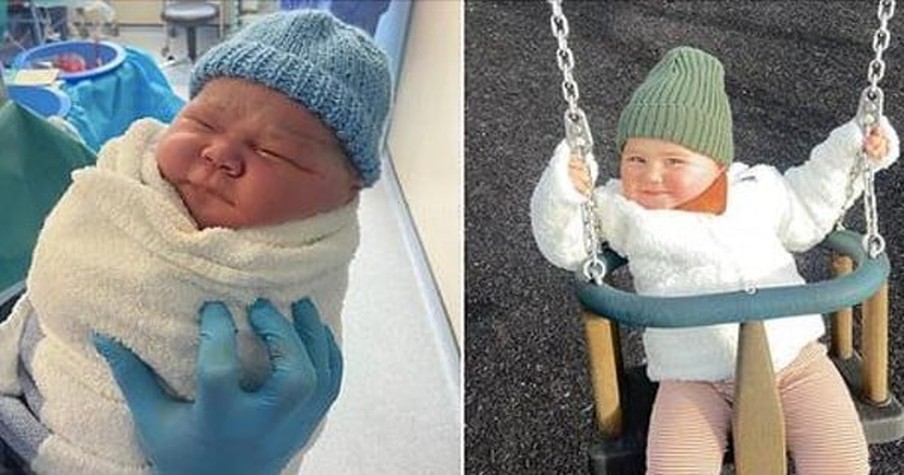 Mom Gives Birth To Baby So Big, The 11-Lb Newborn Went Straight Into Toddler Clothes