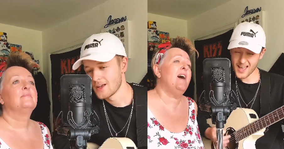 Mother and Son Sing a Chilling ‘Human’ Duet