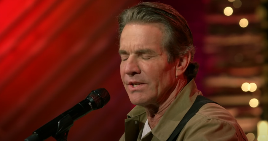 Dennis Quaid Singing 'On My Way To Heaven" is an Inspiring Performance