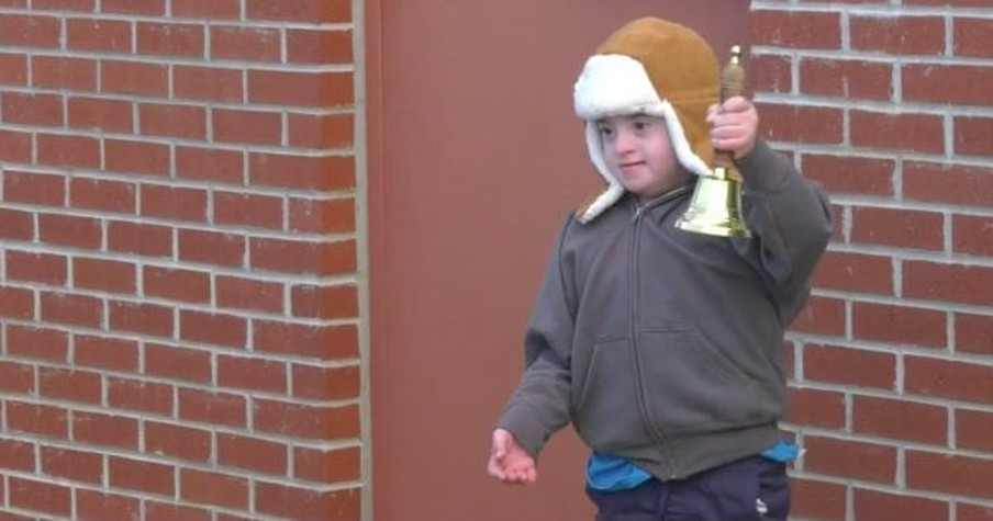 7-Year-Old Boy With Down Syndrome Rings The Bell After Fighting Hard For Years