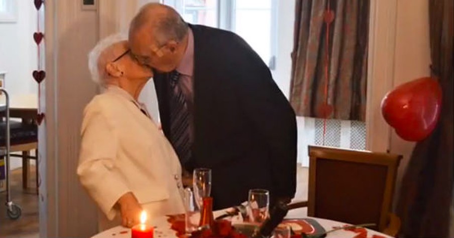 90-Year-Old Couple Is Reunited for Their 66th Wedding Anniversary After Months Apart