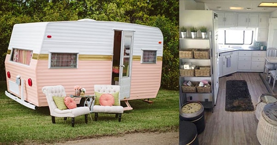 10+ DIY Camper Renovation Ideas Turn Your Backyard into A Guest Suite