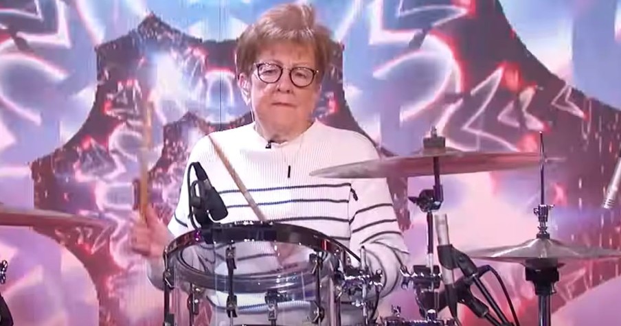 72-Year-Old Grandma on the Drums Rocks Out on the Jennifer Hudson Show and Steals the Show