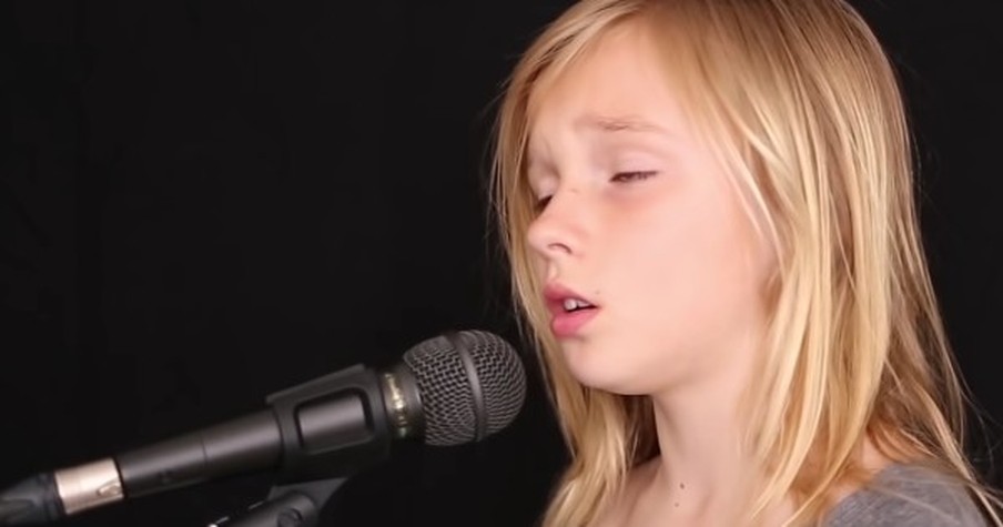 11-Year-Old Sings Her Own Version Of 'The Sound Of Silence' By Paul Simon And It's Chilling