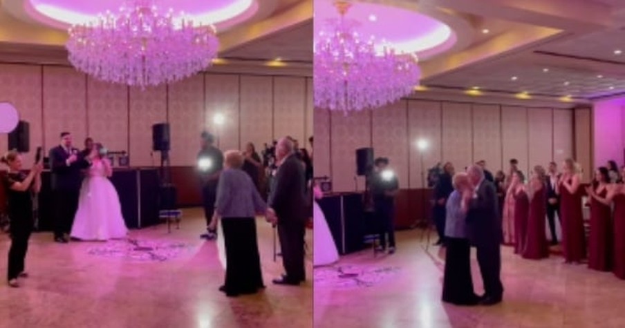 Grandparents Finally Get Their First Dance At Wedding 65 Years After They Tied The Knot