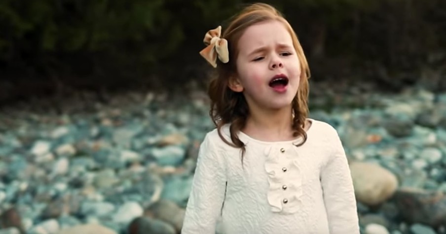 7-Year-Old Claire Crosby Singing 'I Know That My Redeemer Lives' Proclaims The Joy Of Easter