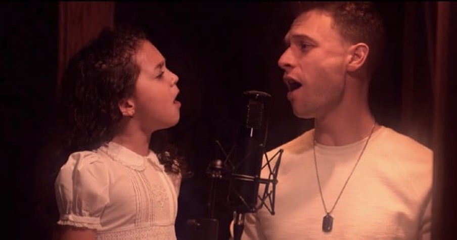 8-Year-Old Viral Sensation Performs A Stunning 'The Prayer' Duet With Her Vocal Coach