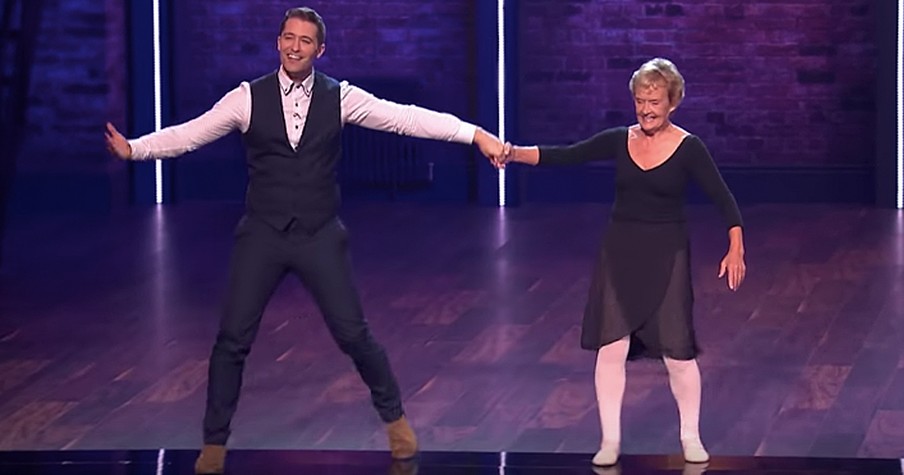 80-Year-Old Ballerina Shares Inspiring Waltz With Judge