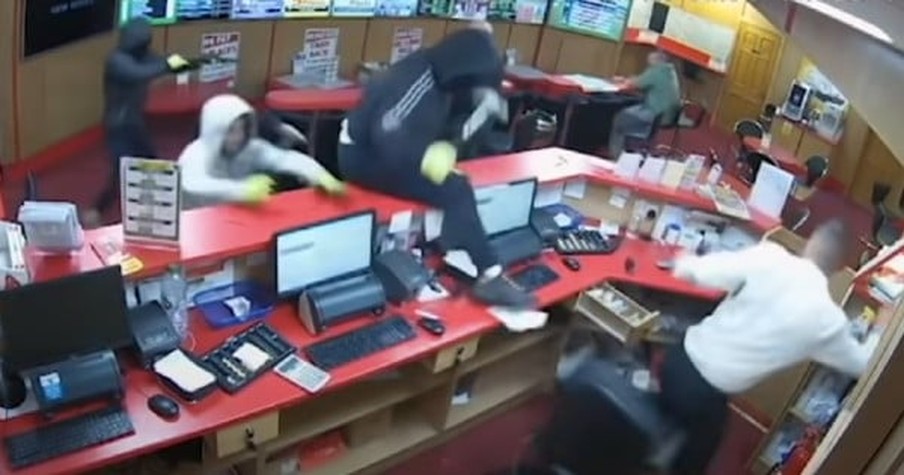 3 Trouble Makers Barge Into Store For An 'Easy Hit' But 83-Year-Old Man Makes Them Regret It