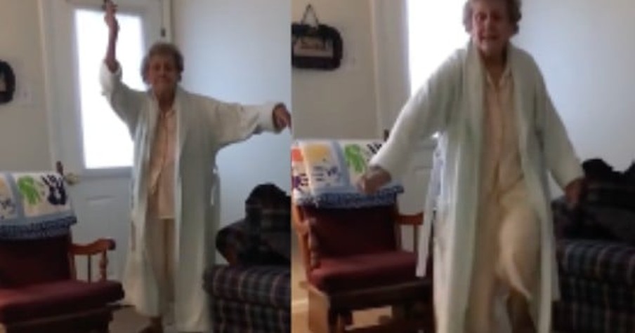 The Baton Twirling Skills Of This 87-Year-Old Grandma Are Truly Impressive