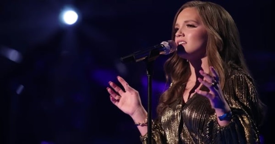 Megan Danielle On American Idol Honors her Late Granddad with 'Go Rest High on That Mountain'