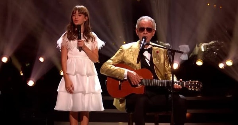 Andrea and Virginia Bocelli Stun with a Beautiful Rendition of 'Hallelujah'