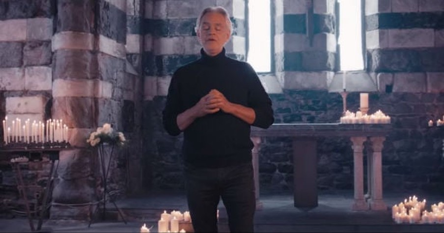 Andrea Bocelli Tackles The Leonard Cohen Classic 'Hallelujah' And It Is Absolutely Stunning