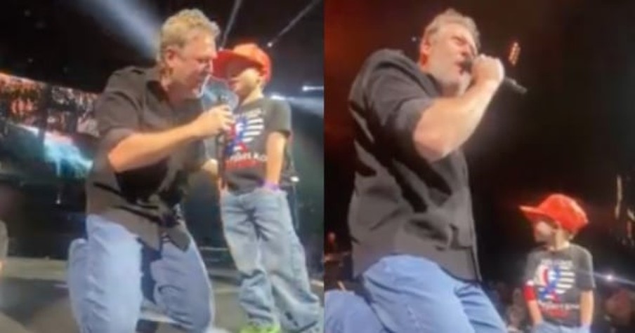 6-Year-Old Awaiting Heart Transplant Is Pulled On Stage During Blake Shelton Concert In Oklahoma